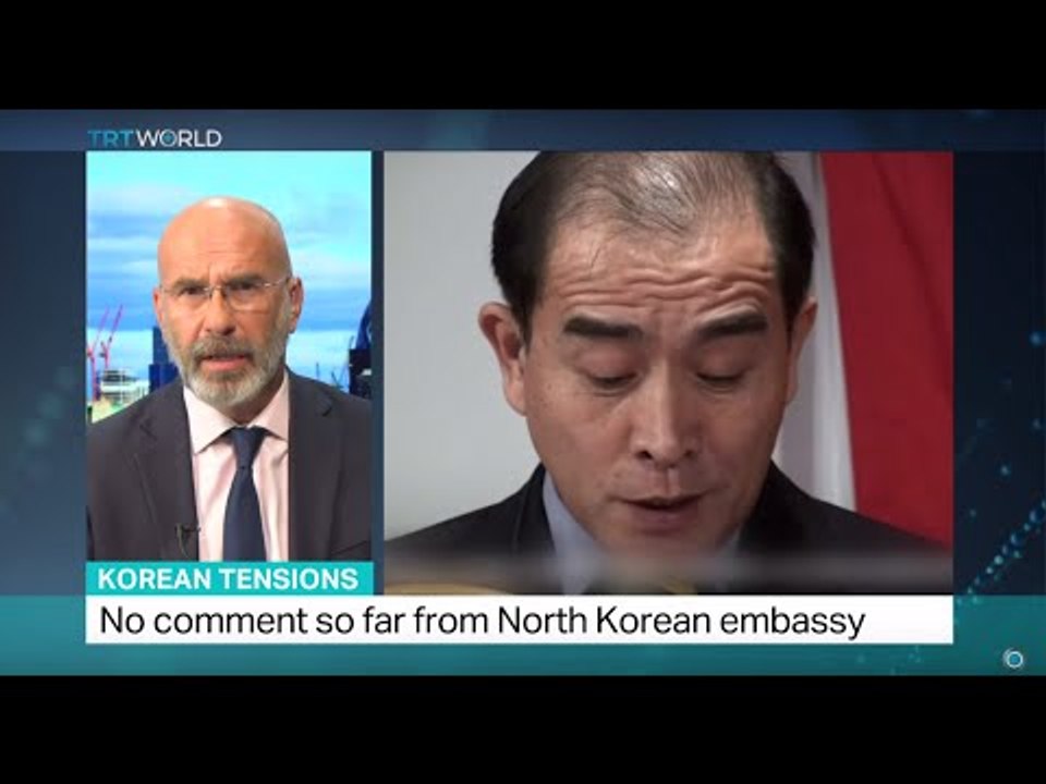 Korean Tensions: North's deputy ambassador defects in London, Simon McGregor-Wood reports