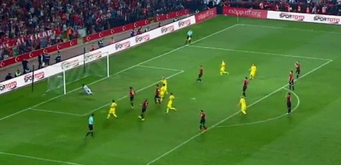 0-1 Andrii Iarmolenko Goal HD - Turkey 0-1 Ukraine - 06.10.2016