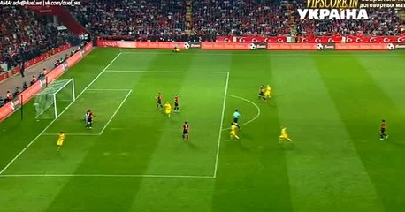 Artem Kravets  Goal - Turkey	0-2	Ukraine 06.10.2016
