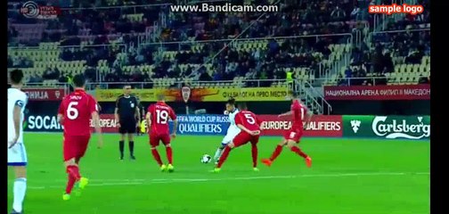 Tommer Hemed GOAL HD FRY Macedonia 0-1 Israel 06.10.2016 HD