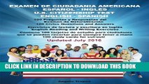 [PDF] Examen de Ciudadania Americana Espanol y Ingles: U.S. Citizenship Test English and Spanish