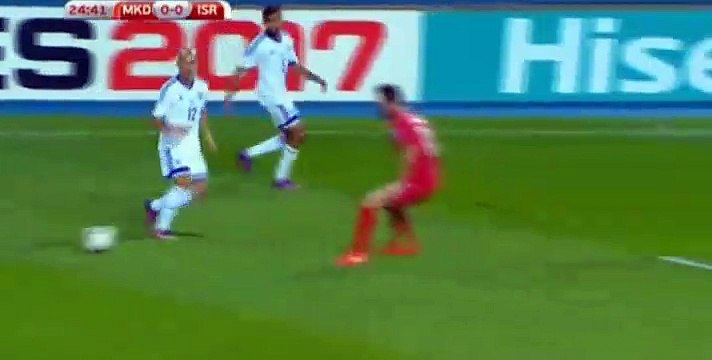 Tomer Hemed Goal HD - Macedonia 0-1 Israel 06-10-2016 HD