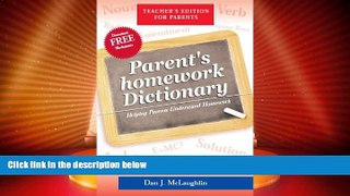 Big Deals  Parent s Homework Dictionary  Best Seller Books Most Wanted