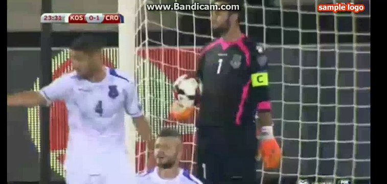 Mario Mandzukic Hattrick HD Kosovo 0-3 Croatia 06.10.2016 HD