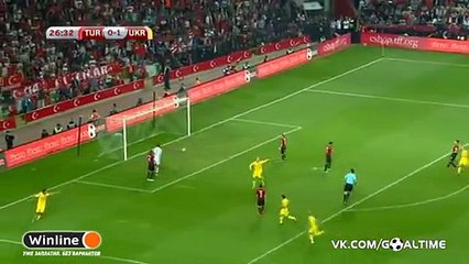 0-2 Artem Kravets Goal HD - Turkey 0-2 Ukraine - 06.10.2016