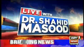 Live With Dr. Shahid Masood - 6th October 2016