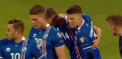 1-1 Kari Arnason Goal HD - Iceland 1-1 Finland - 06.10.2016