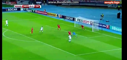 0-2 Tal Ben Haim II Goal HD - FRY Macedonia 0-2 Israel 06.10.2016 HD