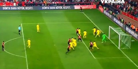 Ozan Tufan Goal - Turkey 1-2 Ukraine 06.10.2016