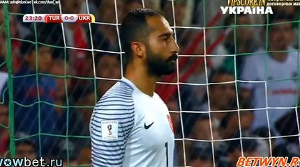 Yarmolenko A. Goal 0-1 Turkey 0-1 Ukraine 06.10.2016