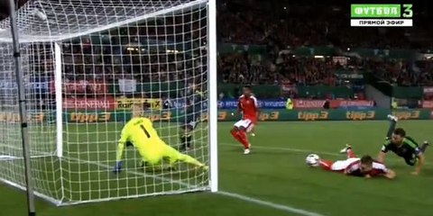 Wimmer K. Own goal 1-2 Austria 1-2 Wales 06.10.2016
