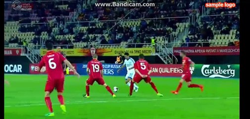 Ilija Nestorvoski  GOAL HD FRY Macedonia 1-2 Israel 06.10.2016 HD