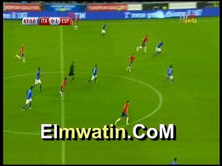 .اسبانيا تهدر فرصة التقدم بهدف ثانى امام شباك ايطاليا