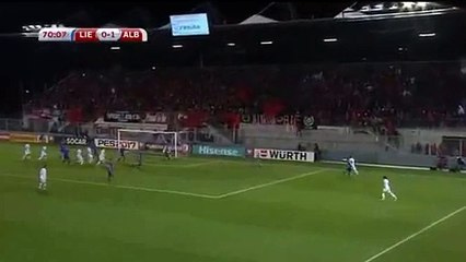 0-2 Bekim Balaj Goal HD - Liechtenstein 0-2 Albania 6.10.2016 HD