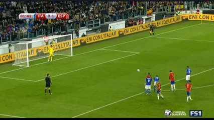 De Rossi D. (Penalty) HD - Italy	1-1	Spain 6.10.2016
