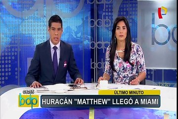 Estados Unidos: Huracán Matthew acelera su paso hacia Florida