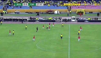 Antonio Valencia Goal HD - Ecuador 1-0 Chile 06.10.2016 HD
