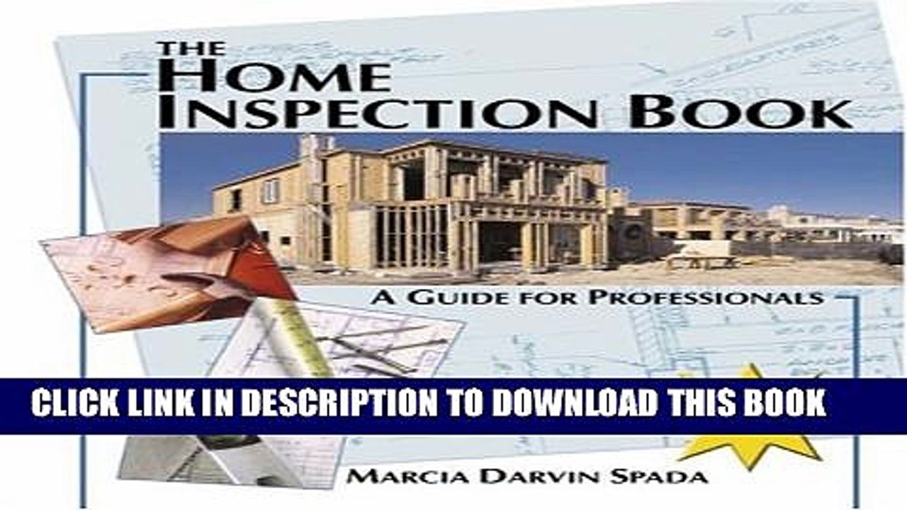 [Read PDF] The Home Inspection Book: A Guide for Professionals Ebook Free