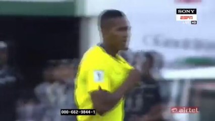 Antonio Valencia Goal HD - Ecuador 1-0 Chile - WC Qualification 06.10.2016 HD