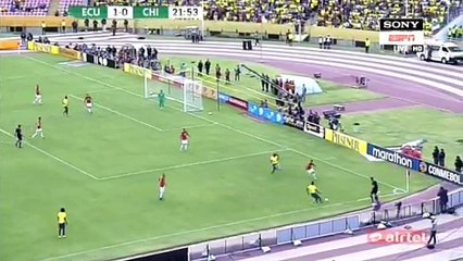 2-0 Cristian Ramírez Goal HD - Ecuador 2-0 Chile - WC Qualification 06.10.2016 HD