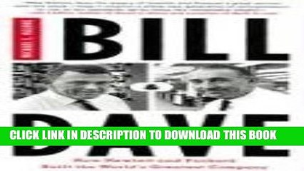 [PDF] Bill and Dave: How Hewlett and Packard Built the World s Greatest Company Full Collection