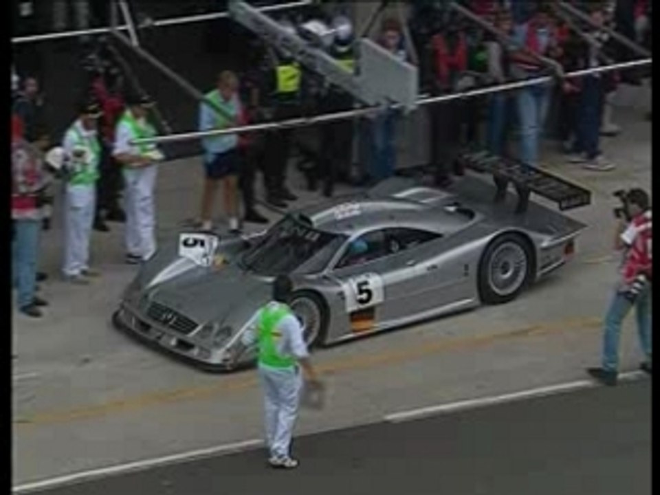 Le Mans - Tour de circuit inboard lap Mercedes CLK GTR 1999