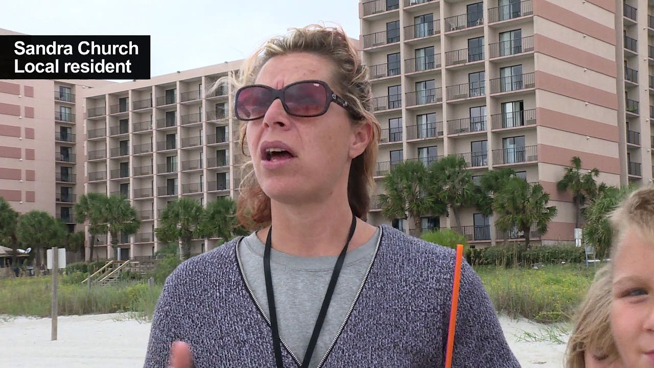 Myrtle Beach mostly deserted after evacuation order