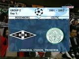 Rosenborg v. Celtic 23.10.2001 Champions League 2001/2002