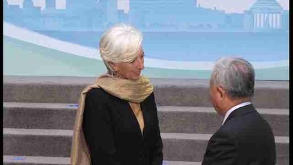 Lagarde lamenta el "no" en Colombia y critica la "retórica anticomercio" en EEUU
