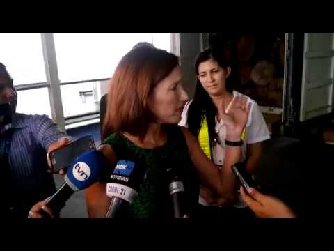 Ministra de MiAmbiente anuncia decomiso de 6 contenedores de madera