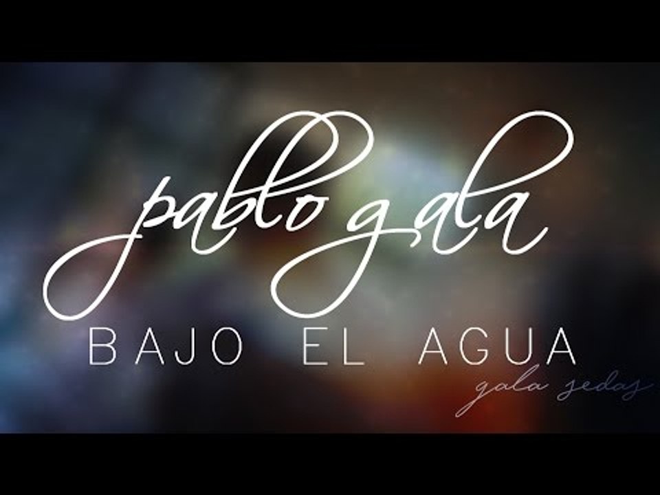 Bajo El Agua - Acoustic Cover By Pablo Gala Sedas (4K)