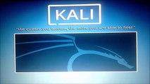 Dual boot kali linux and windows 10