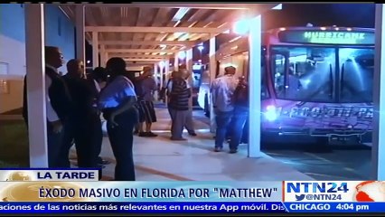 Tras aumentar de categoría, huracán Matthew se fortalece en su camino a las Bahamas y Florida