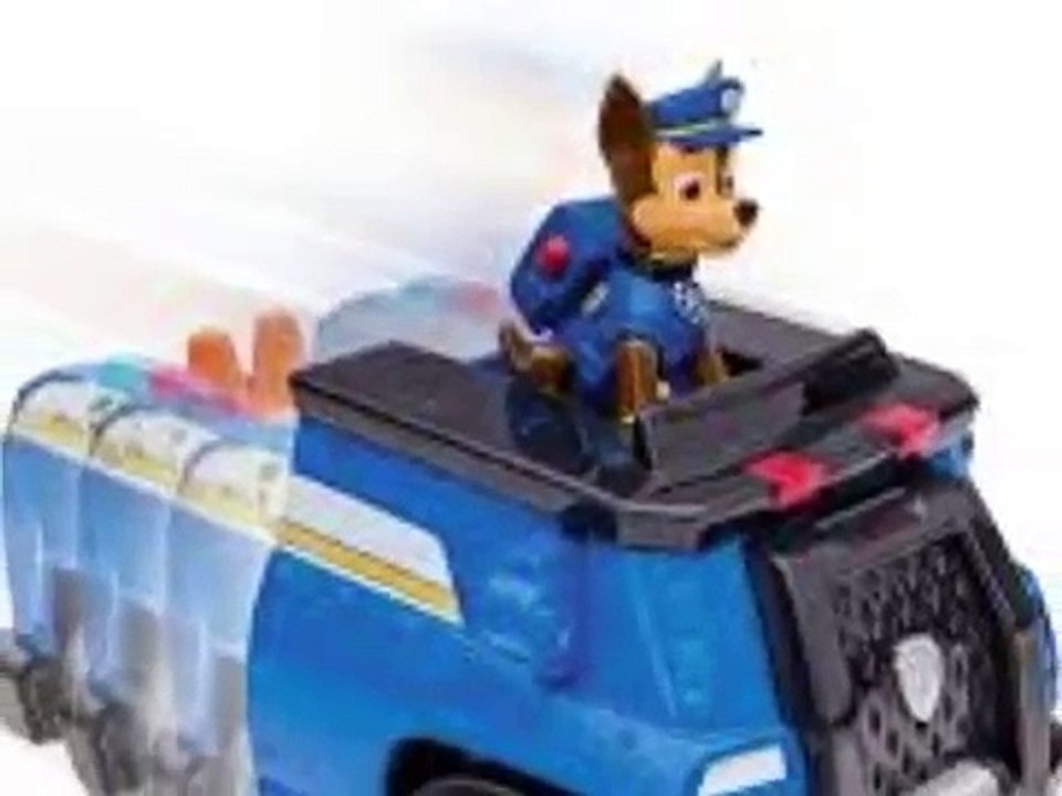 Paw Patrol Pat Patrouille Chase et son camion de police figurines jouets pour les enfants