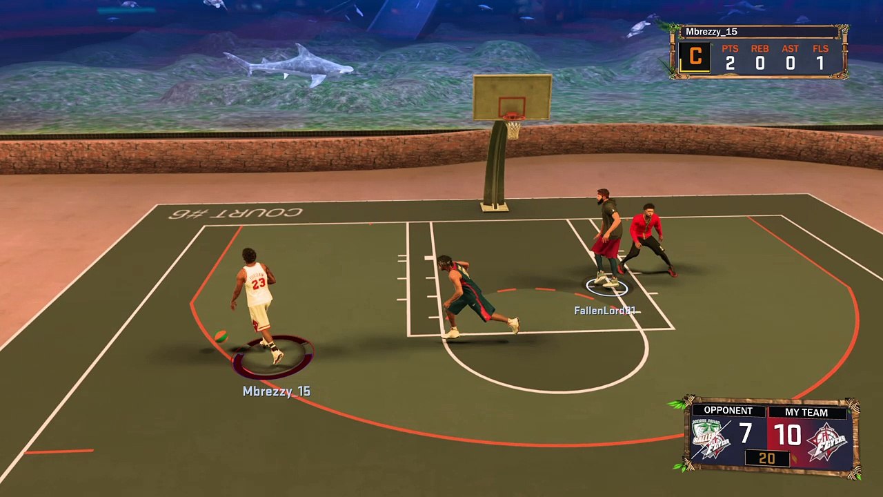 NBA 2K17 Park play