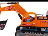 Techege Excavadora de construcción Con luces y música de juguete para niños