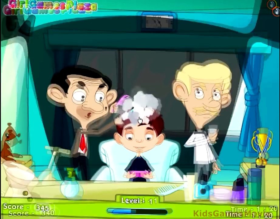 Mr Bean Cartoon Game Movie Trouble In Hair Salon Full English Episode
