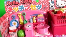 Play Doh Hello Kitty Mini Kitchen Preschool set   Shopkins ハローキティ キッチンセット Kitchen Baking Toy