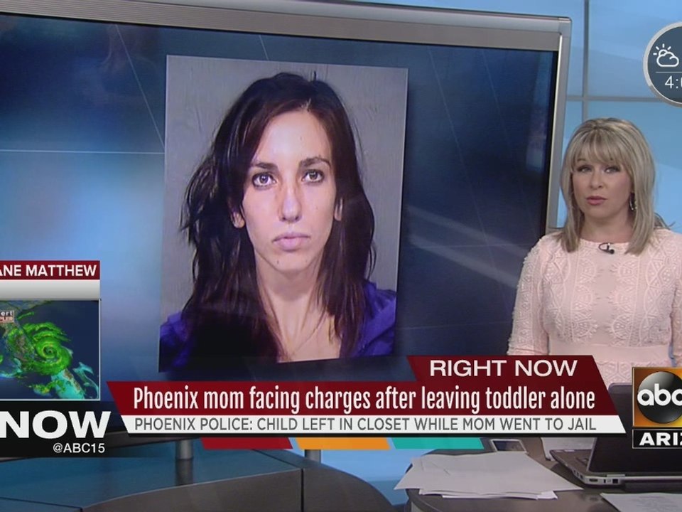Phoenix woman accused of leaving child in closet to go shopping