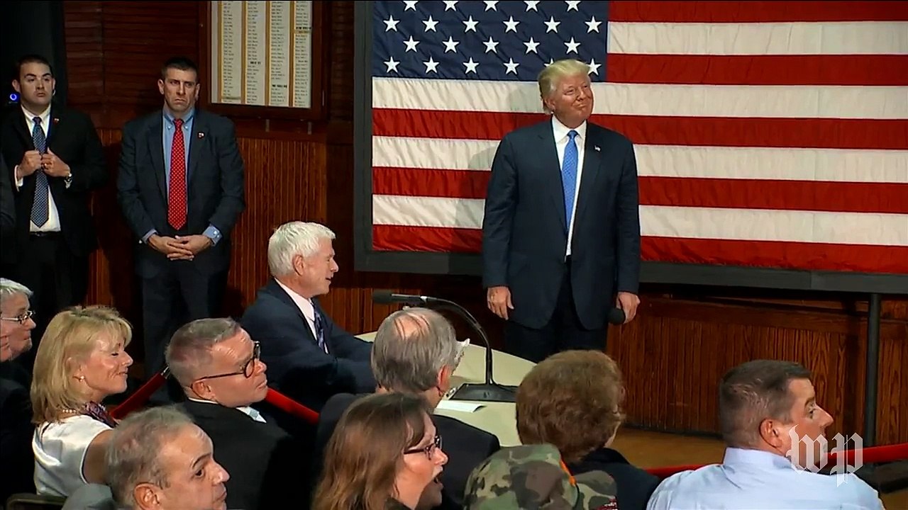 A voter asked Trump about his plan to create jobs. Here is how he answered.