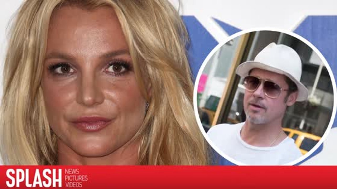 Britney Spears steht noch immer auf Brad Pitt