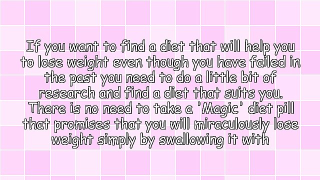 Eating The Right Foods Is More Important Than Dieting