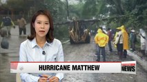 Hurricane Matthew roaring toward U.S. state of Florida