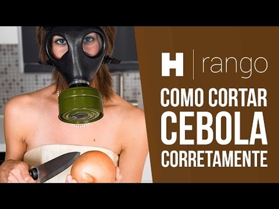 Como cortar cebola corretamente