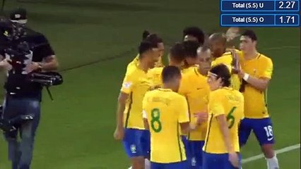 5-0 Roberto Firmino Goal HD - Brazil 5-0 Bolivia 06.10.2016