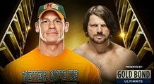 Noticias WWE  Se Confirma el Combate entre AJ Styles vs. John Cena en Money In The Bank