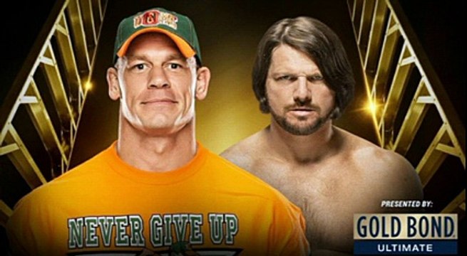 Noticias WWE Se Confirma el Combate entre AJ Styles vs. John Cena en Money In The Bank