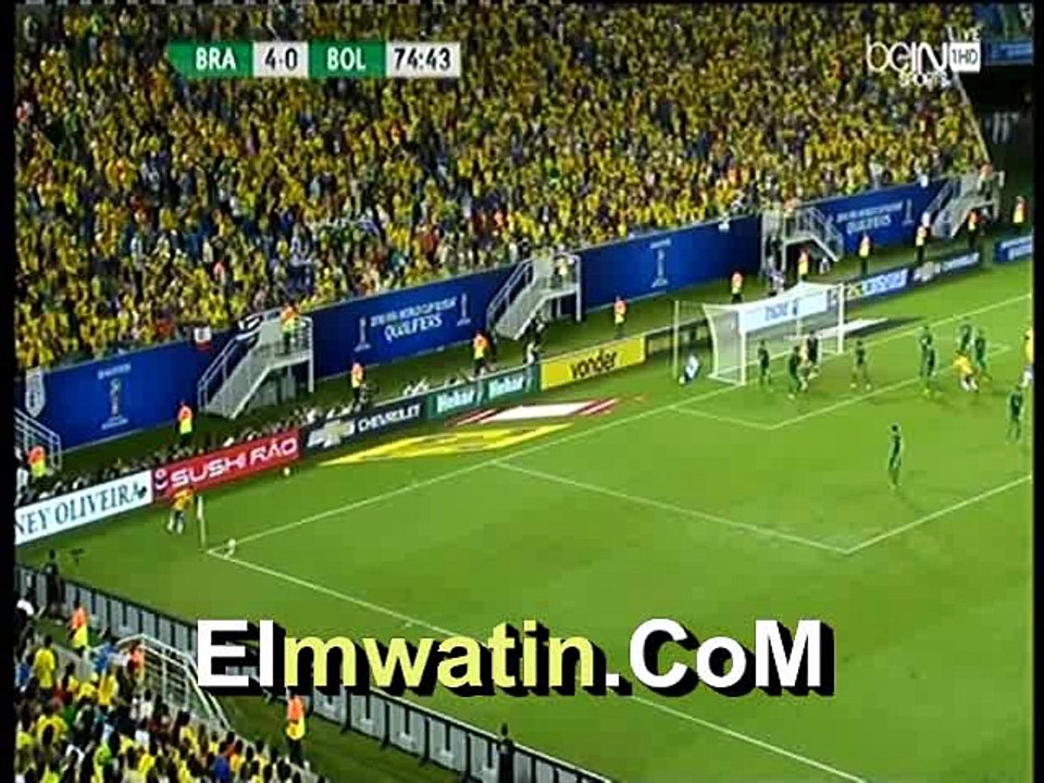الهدف الخامس البرازيل فى الاكوادور