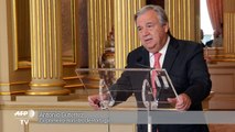 Antonio Guterres promete humildade