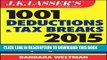 [PDF] J.K. Lasser s 1001 Deductions and Tax Breaks 2015: Your Complete Guide to Everything